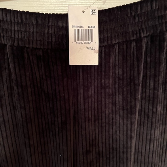 Crave Fame Elastic Waist Ribbed Velour Jogger Lounge Pants Size Small - Picture 4 of 7